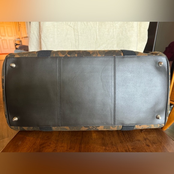 JACK SPADE - Floral Camo Duffle in Waxed Canvas - Picture 4 of 9